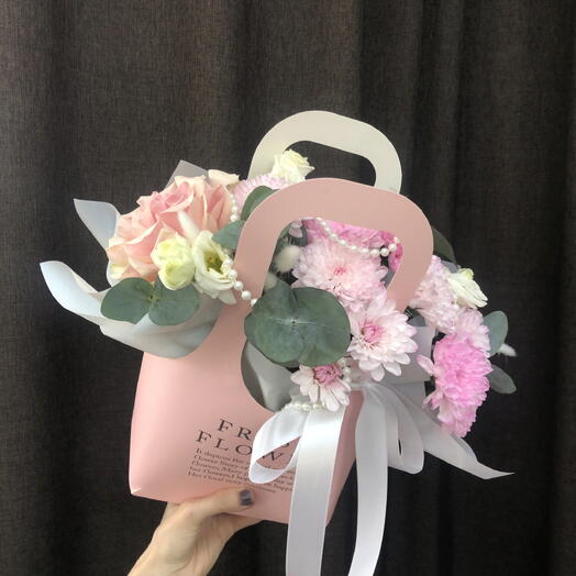 Милая композиция с французской розой 🌸
