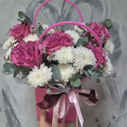 Сумочка с розами