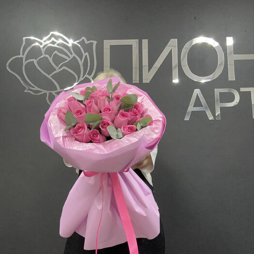 Букет из розы ,,Малинка