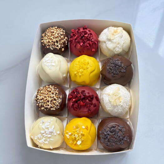 Пирожное «Картошка» ассорти — 6 вкусов, 12 шт