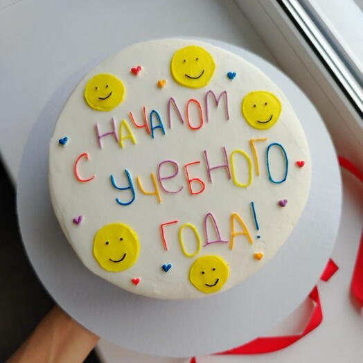 Торт на 1 сентября