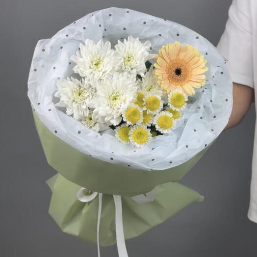 Нежный букет с Гермини🌼