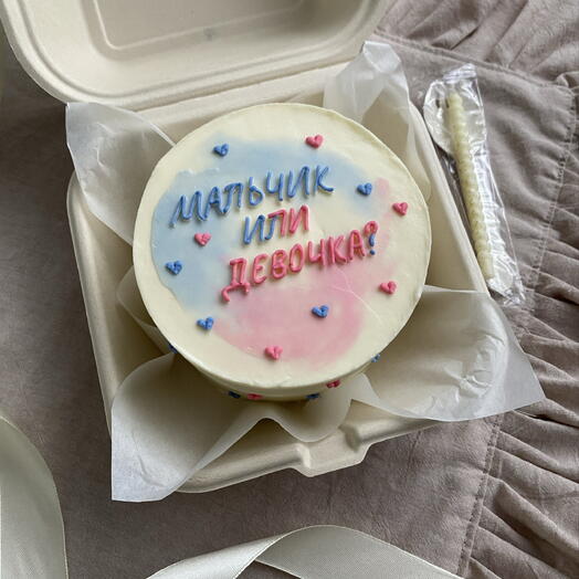 Бенто-торт гендерный