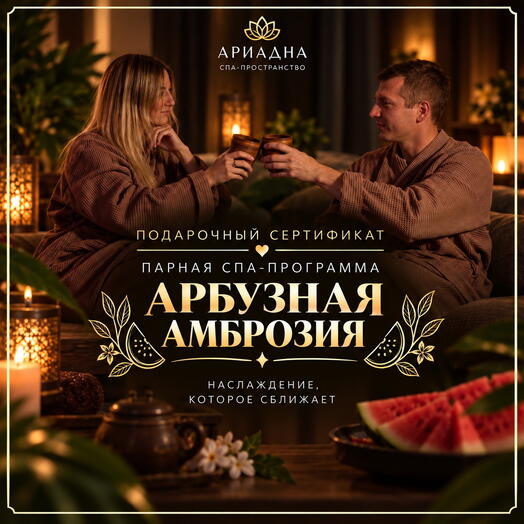СПА-свидание "Арбузная амброзия" (подарочный сертификат)