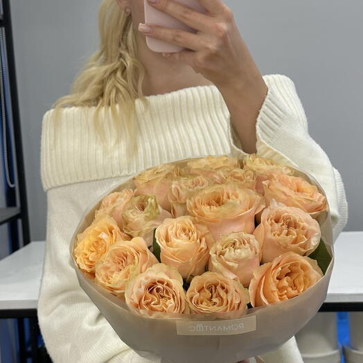 Монобукет из роз