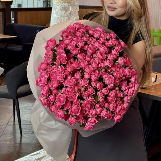 Wow букет из 31 кустовых роз