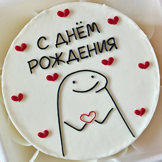 Бенто торт на день рождения с челиком