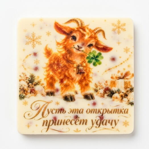Шоколадная открытка