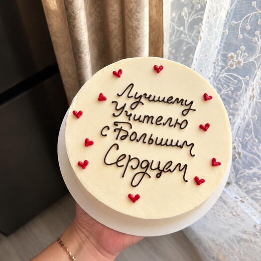 Торт учителю