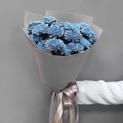Букет из 3 хризантем