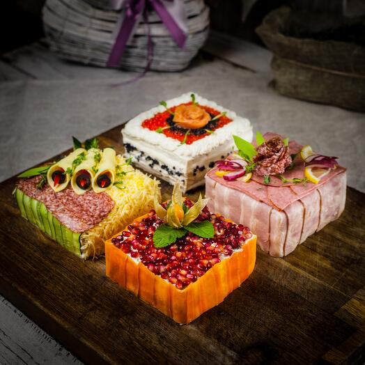 Скандинавское ассорти 4 торта