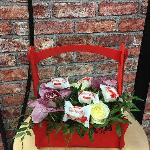 Caja De Té Rosa