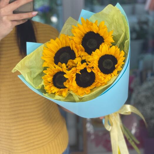 Bouquet "Summer sunflowers"