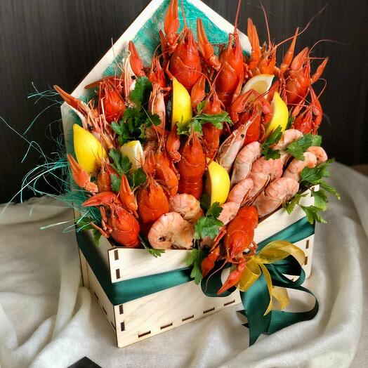 Bouquet of crayfish Khabarovsk