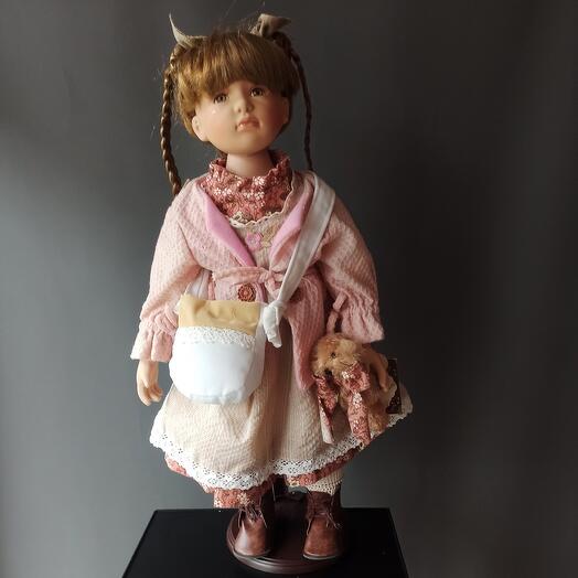 Muñeca de porcelana gloria