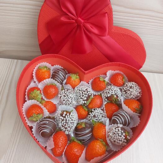 Bouquet in a box " Valentine"