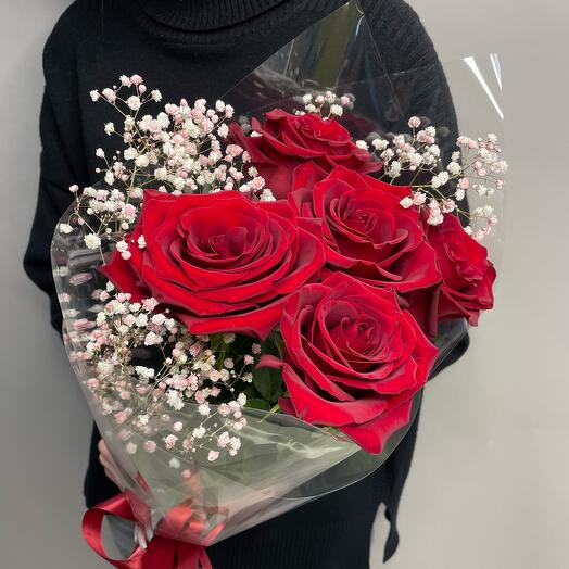 Ramo de rosas escarlata🌹