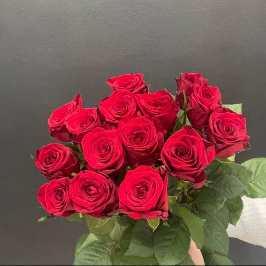 15 rosas rojas