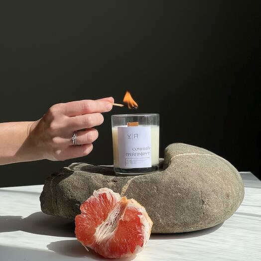 Vela perfumada para regalo" Juicy pomelo " vela