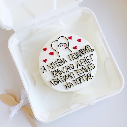 NEW Bento cake as a gift to my husband/boyfriend "I wanted to give you a BMW, but I only had enough money for a cake"