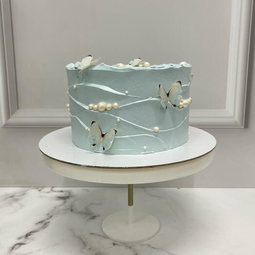 Pastel de mariposa