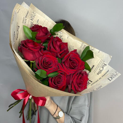 Букет из красной розы♥️♥️♥️