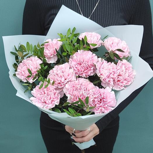 Нежно розовый диантус с фисташкой 🌸