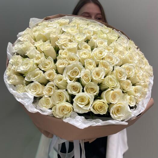 101 White Roses