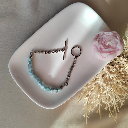 Браслет из ларимара