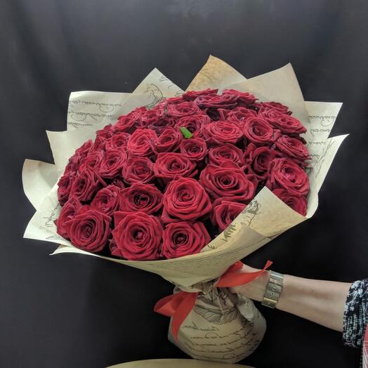 Bouquet of Roses Red Naomi 35