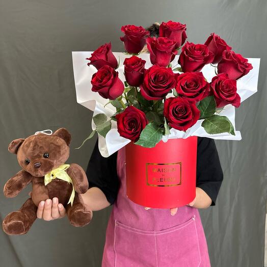 Цветы в коробке