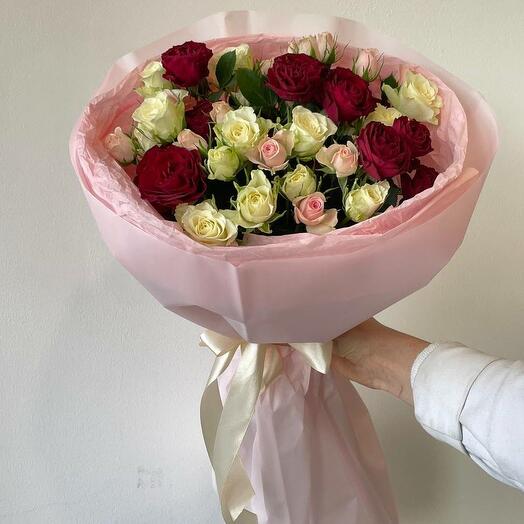 7 rose a cespuglio in assortimento