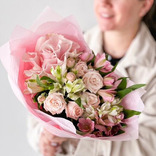 Bouquet with French rose 227