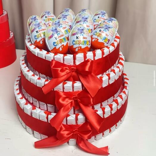 Подарок Киндер торт Макси