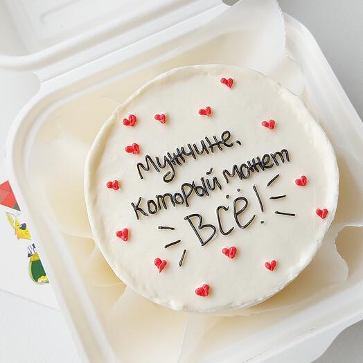 Бенто- торт Мужчине , который может всё