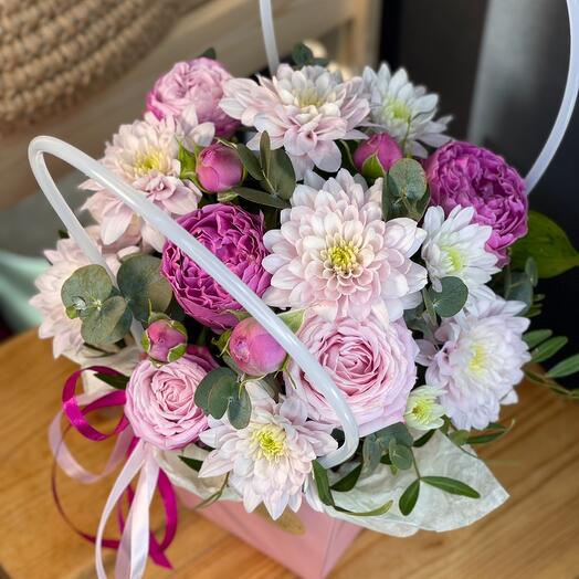 Flowers in a box