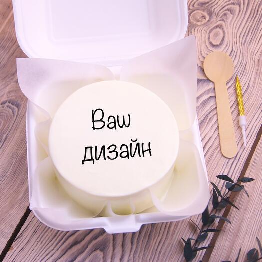 Бенто-торт Ваш дизайн с любой надписью и рисунком
