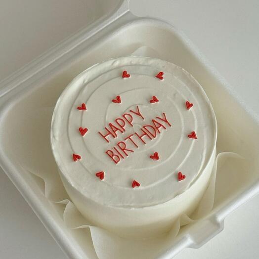 Бенто-торт happy birthday
