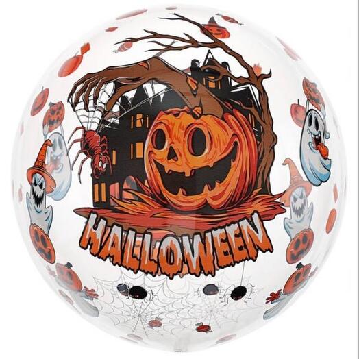 Воздушный шар баблс Halloween Хеллоуин
