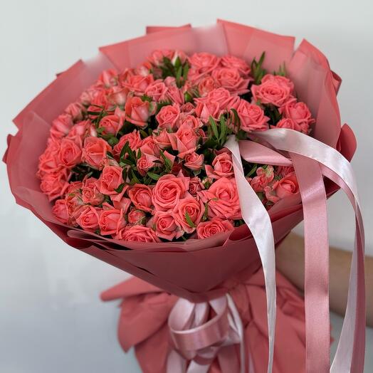 Букет из кустовых роз (1)