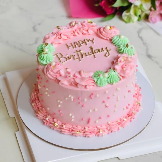 Торт на день рождения для девочки, 1 кг