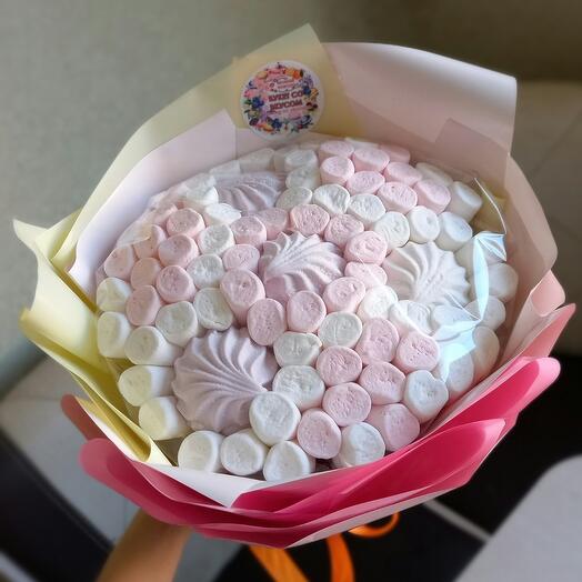 Зефирный букет