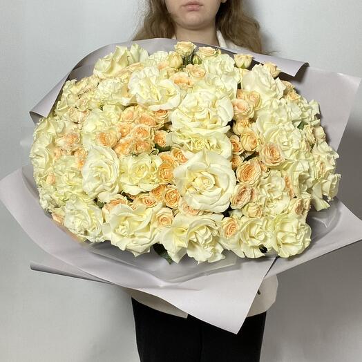 Белый букет