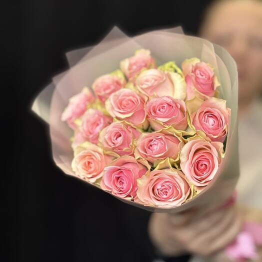 Soft pink roses 15
