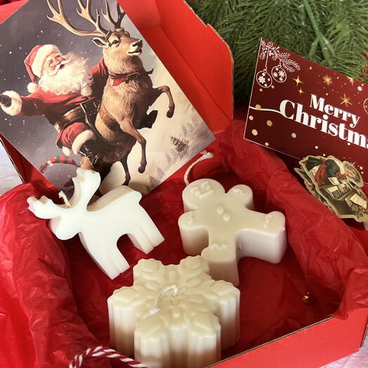 Christmas Candles Gift Set