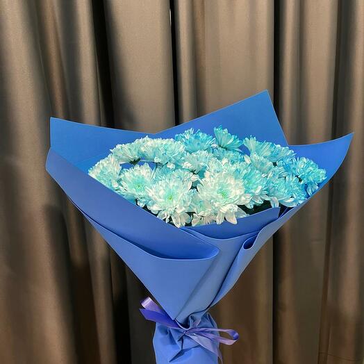 Букет голубое облачко