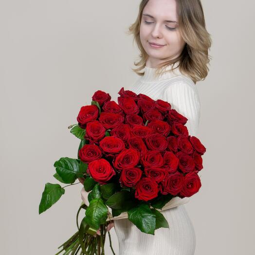 Букет из 35 красных роз