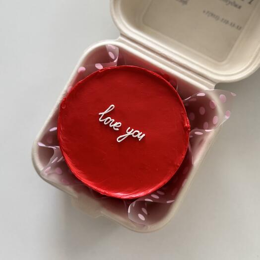 Бенто торт «love you»