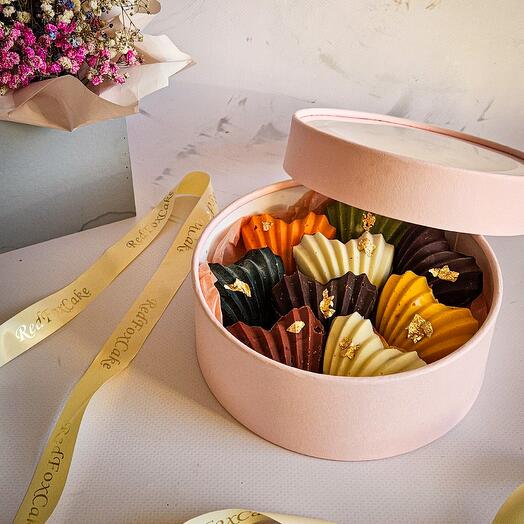 Набор мадлен из 9 штук "Сердце"