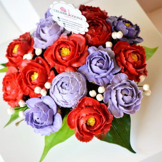 Ramadan Cupcakes Bouquet Roses